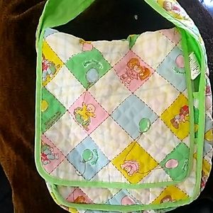 ⚜ Vintage Cabbage Patch Kids Cloth Diaper Bag   1978